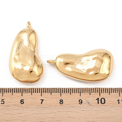 304 Stainless Steel Nuggets Pendants STAS-D390-39G-1