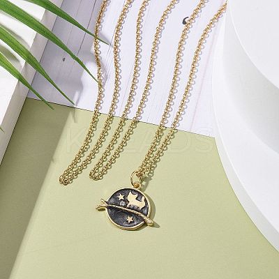 304 Stainless Steel Cable Chain Necklace Making STAS-P045-01G-1