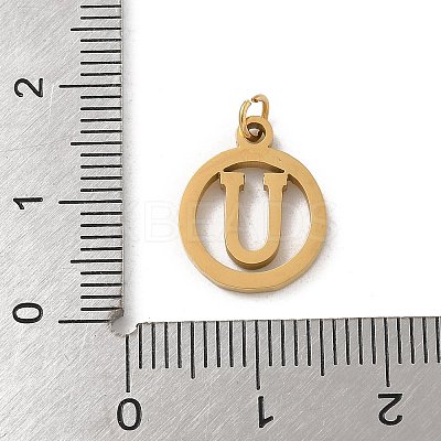 304 Stainless Steel Charms
with Jump Ring LS-STAS-R001-02G-U-1