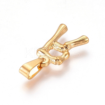 304 Stainless Steel Pendants X-STAS-F235-01G-R-1