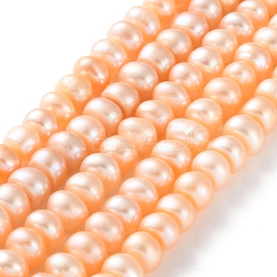 Natural Cultured Freshwater Pearl Beads Strands PEAR-I007-02N-05A-1
