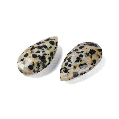 Natural Dalmatian Jasper Pendants G-C140-05K-1