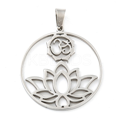 Non-Tarnish 304 Stainless Steel Pendants STAS-Z076-18P-1
