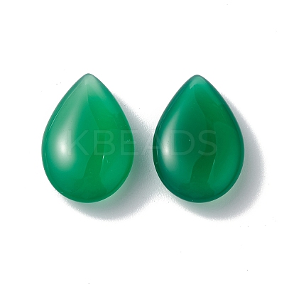 Natural Green Onyx Agate Beads G-F741-01A-02-1