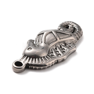 Non-Tarnish 304 Stainless Steel Pendants Rhinestone Settings STAS-B024-83P-1