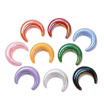 UV Plating Opaque Acrylic Beads AC-CBA10E3-01-1