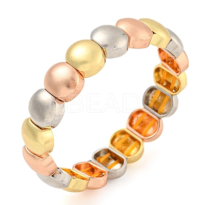 Rack Plating Brass Stretch Bracelets BJEW-L460-002A-1