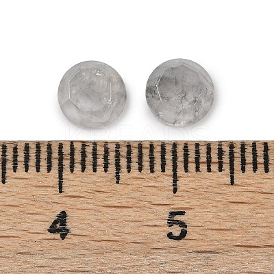 Natural Cloudy Quartz Cabochons G-B146-01A-1