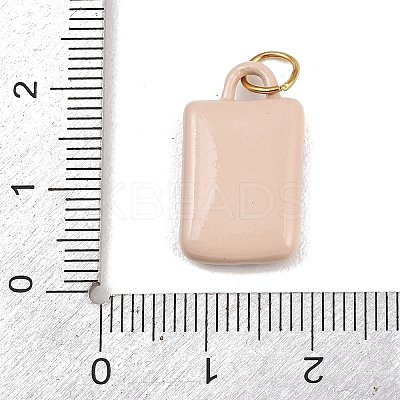Printed 304 Stainless Steel Pendants X-STAS-B125-03B-G-1