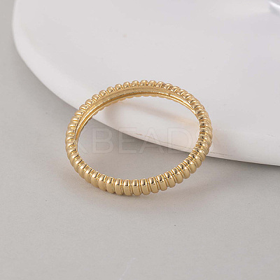 Brass Plain Band Ring for Women DQ4606-5-1