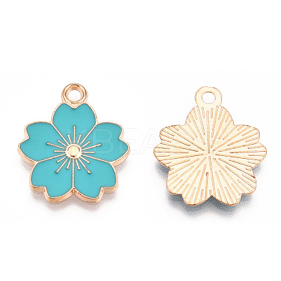 Alloy Enamel Pendants LS-ENAM-S121-115G-1