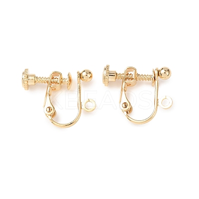 316 Surgical Stainless Steel Clip-on Earring Findings X-STAS-H240-45G-1