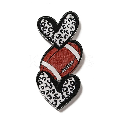 Acrylic Pendants OACR-H041-03A-1
