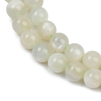 Natural Green Moonstone Beads Strands LS-G-NH0060-A01-02-1