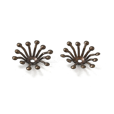 Brass Bead Caps LS-OHAR-PW0003-121E-1