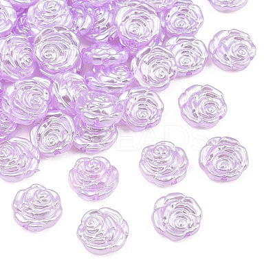 Imitation Pearl Acrylic Beads AC-CBAAA05-05B-1