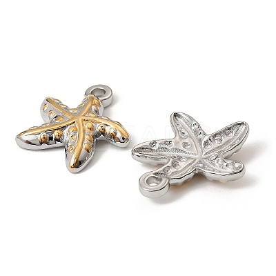 Marine Organism 304 Stainless Steel Pendants STAS-T068-55C-GP-1