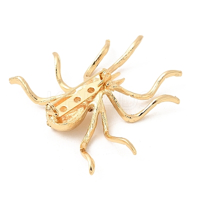 Halloween Alloy Rhinestone Brooches for Clothes LS-JEWB-P049-01G-1