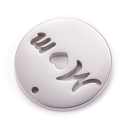 Non-Tarnish Mother's Day 304 Stainless Steel Pendants LS-STAS-F261-05P-1