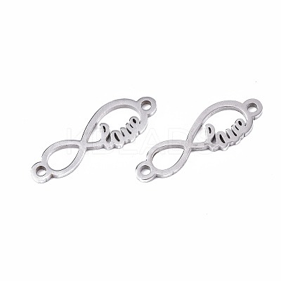 Tarnish Resistant 201 Stainless Steel Links Connectors STAS-S080-039P-1