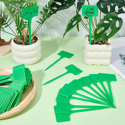 50Pcs Plastic Plant Labels FIND-SP0005-64D-1