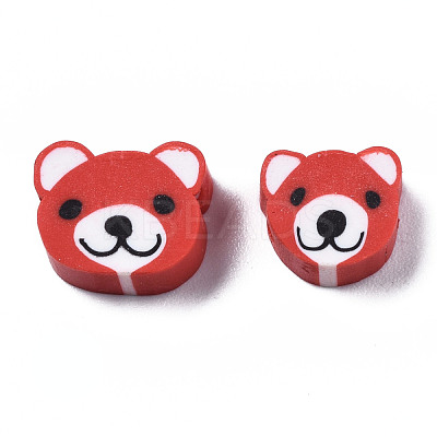Handmade Polymer Clay Beads CLAY-S096-004E-1