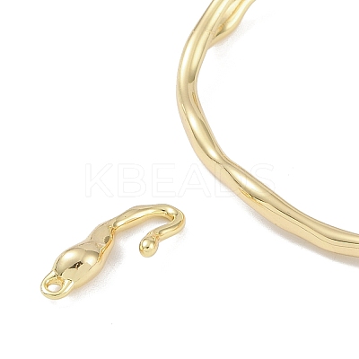 Brass Toggle Clasps KK-U020-08G-1