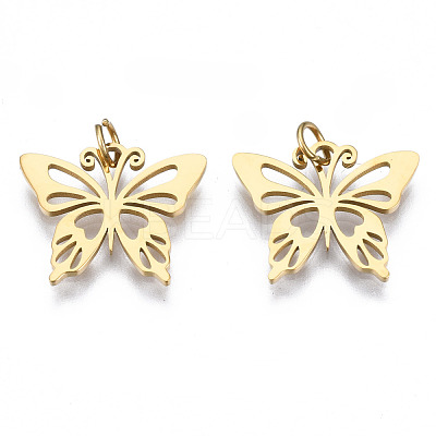 316 Surgical Stainless Steel Charms STAS-N097-011-1