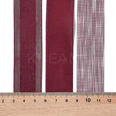 9 Yards 3 Styles Polyester Ribbon SRIB-A014-A12-1