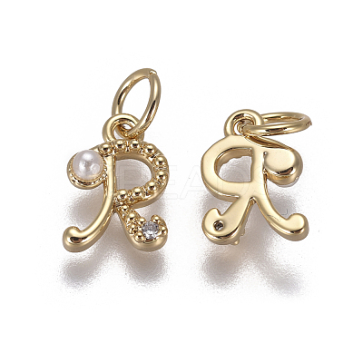 Brass Charms KK-L179-08R-G-1