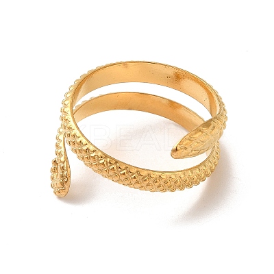 304 Stainless Steel Cuff Rings for Women LS-RJEW-G291-02G-1