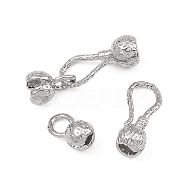 SHEGRACE Brass Bead Tips XGRQ58675-789P-1