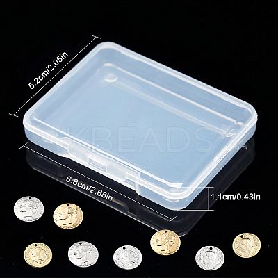 32Pcs 2 Style Brass Charms KK-SC0002-54-1
