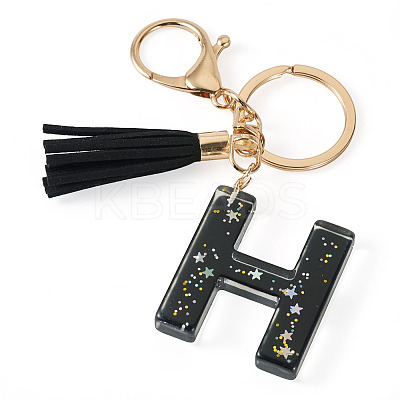 1Pc Resin Letter Keychains KEYC-TADJ0001-09H-1