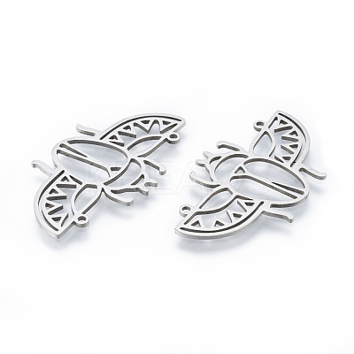 Non-Tarnish 201 Stainless Steel Pendants STAS-N090-LA926-1-1