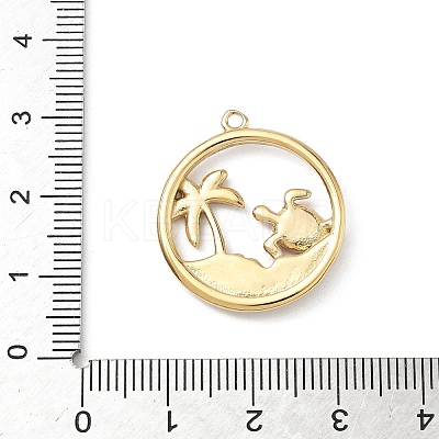 304 Stainless Steel Enamel Pendants STAS-L022-565G-01-1