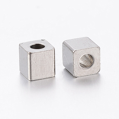 Tarnish Resistant 304 Stainless Steel Beads LS-STAS-F148-5x5-06P-1