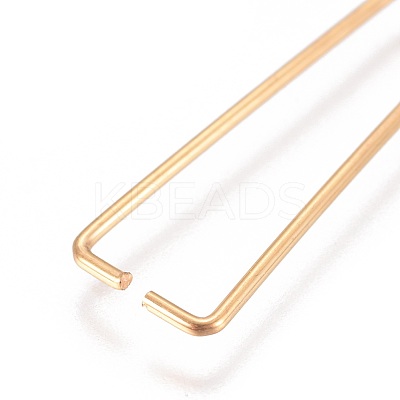 PVD Vacuum Plating 304 Stainless Steel Ice Pick Pinch Bails LS-X-STAS-K189-A05-S-1