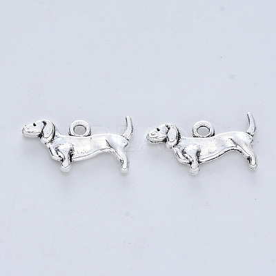 Tibetan Style Alloy Pendants TIBE-R316-071AS-RS-1