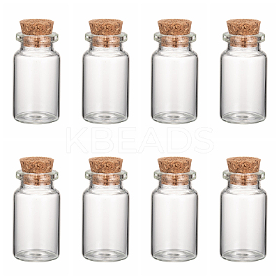 Glass Jar Glass Bottles X1-AJEW-H004-7-1-1