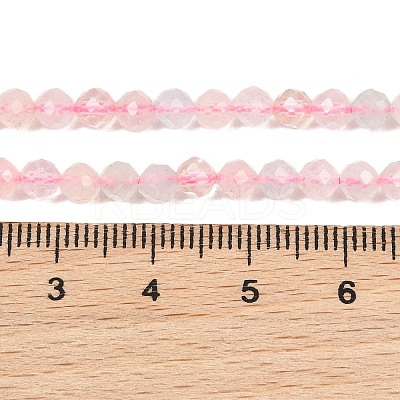 Natural Morganite Beads Strands G-O166-25-3mm-01-1