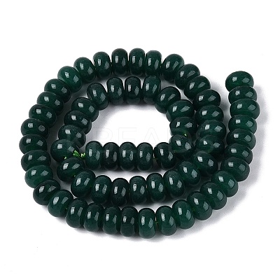 Natural White Jade Beads Strands G-Q613-01F-06-1