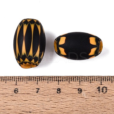 Handmade Millefiori Glass Barrel Beads LS-LA-N002-15C-1
