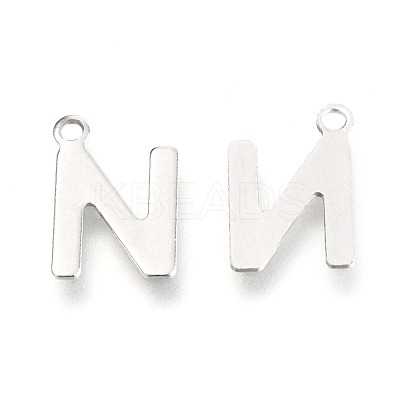 Non-Tarnish 201 Stainless Steel Charms STAS-C021-06P-N-1