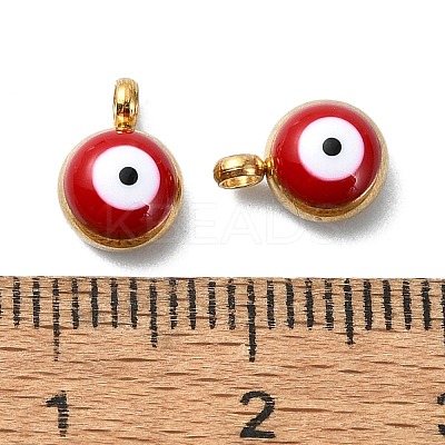 Ion Plating(IP) Real 18K Gold Plated 201 Stainless Steel Charms STAS-L024-020G-1