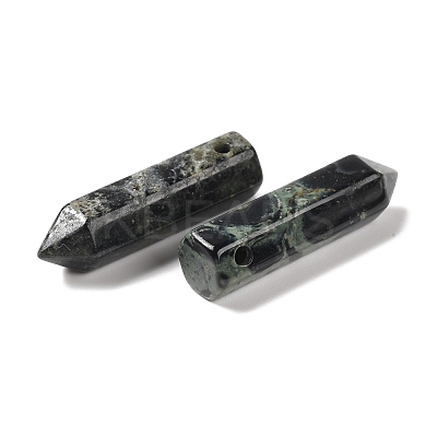 Natural Kambaba Jasper Pointed Pendants G-D460-01U-1