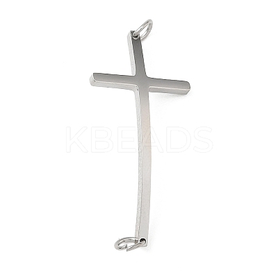 Religion 304 Stainless Steel Connector Charms STAS-B141-12P-1
