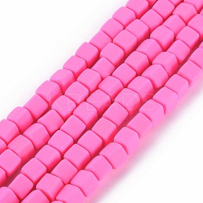 Handmade Polymer Clay Beads Strands CLAY-T020-09A-1