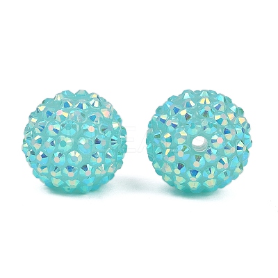AB-Color Resin Rhinestone Beads RESI-S315-18x20-14-1