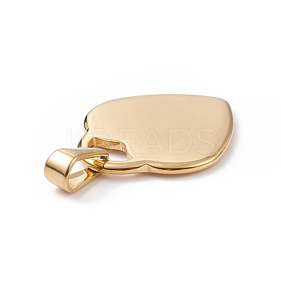 PVD Vacuum Plating 304 Stainless Steel Pendants STAS-G284-19G-1